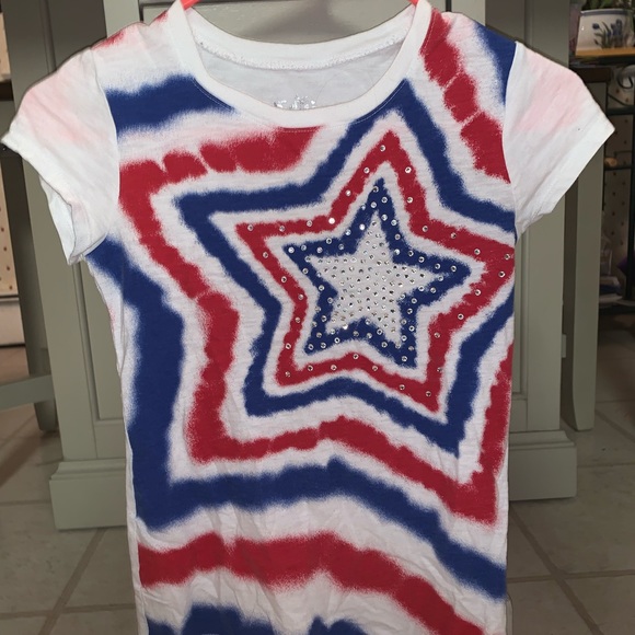 Justice Other - Blue and red star tee from Justice